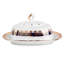 Beurrier en porcelaine fine Constance Carlsbad