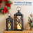 24.00''H Farmhouse Wood/Metal Tabletop Lanterns-544898220