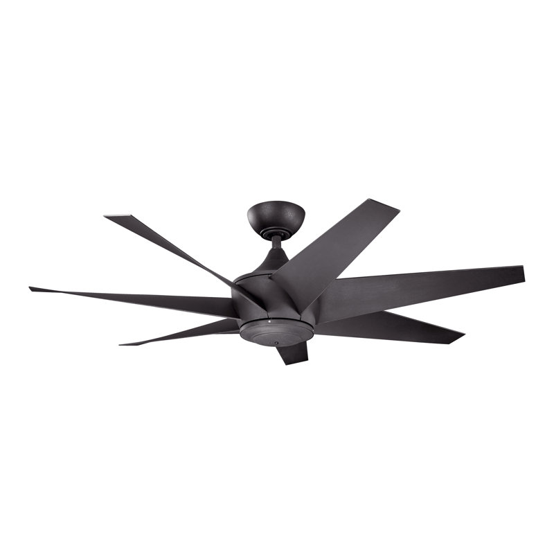 Ventilateur de plafond 54 pales standard 54 "Lehr II, Noir patiné