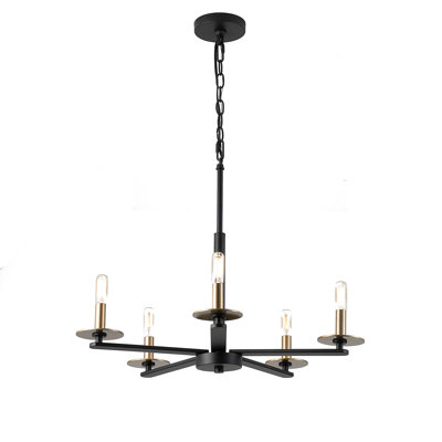 Leslieann 5-Light Modern Farmhouse Chandelier