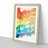 Bars of the Rainbow in Abstract - Picture Frame Graphic Art Print-55683411-55683416
