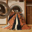 Tapis brun moderne lavable à la machine Wimberley Apocalyptic-1888938102