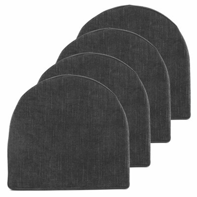 Indoor High Density Memory Foam Chair Pads With Ties