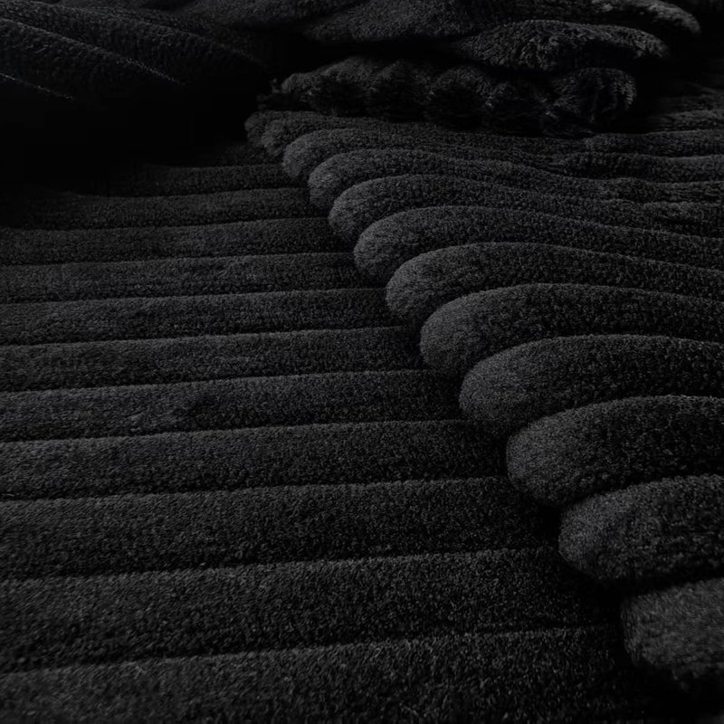 Canapé modulaire Black Cloud, méridienne en U de 105,7 po avec siège moelleux profond, aucun assemblage requis pour les chambres à coucher et les salons
