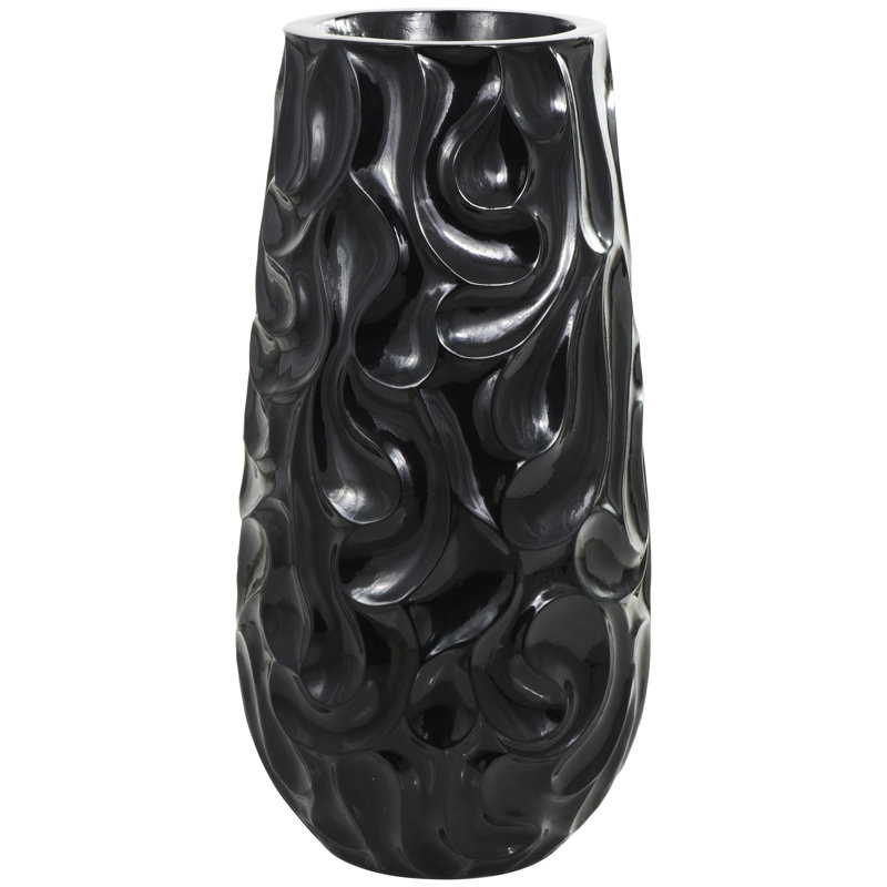 Grand vase décoratif texturé Ciannah