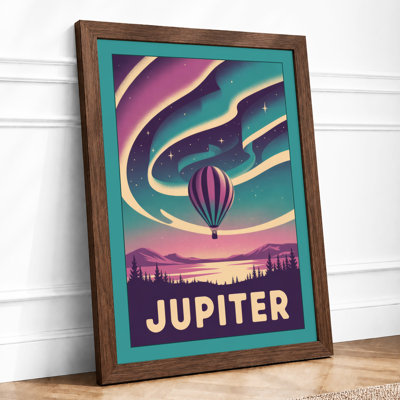 Jupiter Ascension Vintage - Framed Print