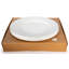 Rolled Black Rim Plate Set/4-256844431