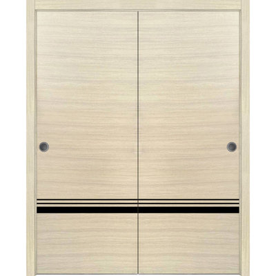 Solid Manufactured Wood Panelled Wood Finish