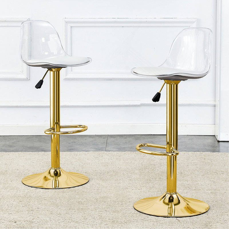 Chaises et tabourets de bar modernes et minimalistes. Peut pivoter à 360 ° et ajuster le levage. Dossier en PET et sièges en polyuréthane. Convient aux bars, aux restaurants et aux caissiers de la réception.