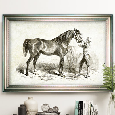 « équin sketch v », impression