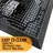 Easy clean, Waterproof Non-Slip Indoor/Outdoor Rubber Boot Tray, 18 in. x 28 in., Black Tray