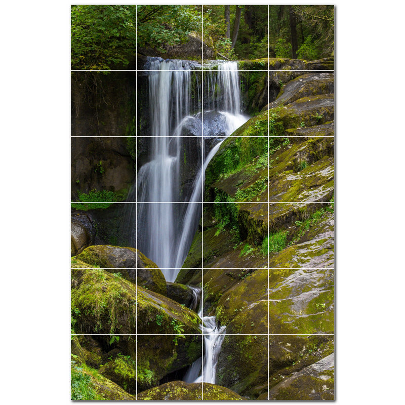 Photo de chutes d'eau 4,25 x 4,25