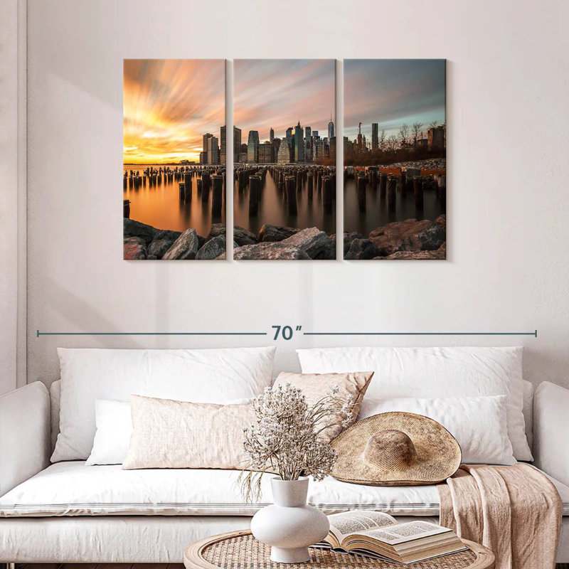 Sebbie NYC Horizon, 28" H x 45" W