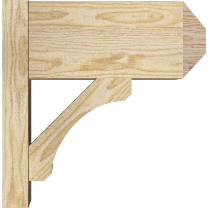 Legacy Craftsman Perspectives, Sapin Douglas de 8 po (sciage brut), P 30 po x H 36 po