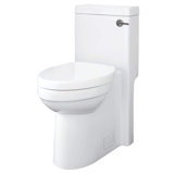 Cossu 1.28 GPF (Water Efficient) Elongated One-Piece Toilet (Seat Included)