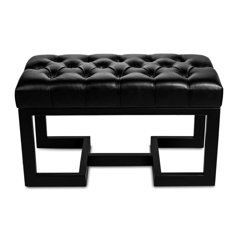 Eyvan Faux Leather Upholstered Bench, H45 x W120 x D30cm