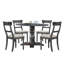 Ensemble de 2 chaises d'appoint Leventis