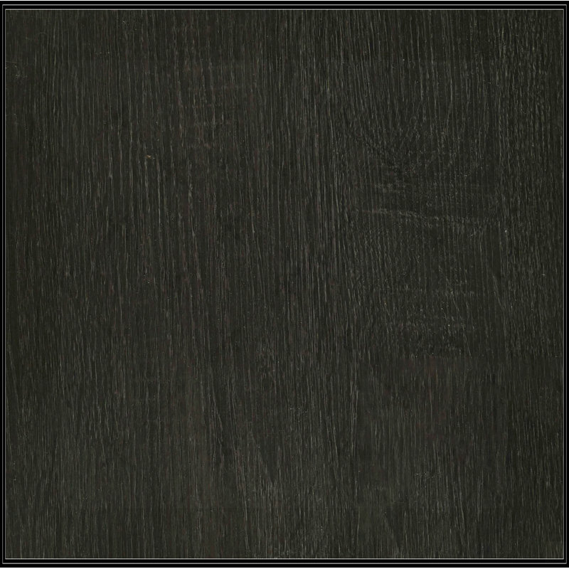Table basse ronde gris foncé et nickel noir