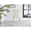 Tierra Modern Chrome Metal & Glass Round Dining Table Set with 4 Luxury Velvet Chairs