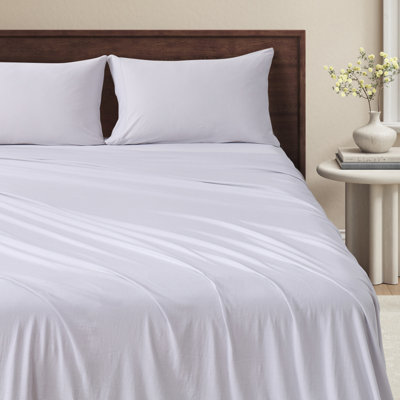 Draps en jersey de coton biologique