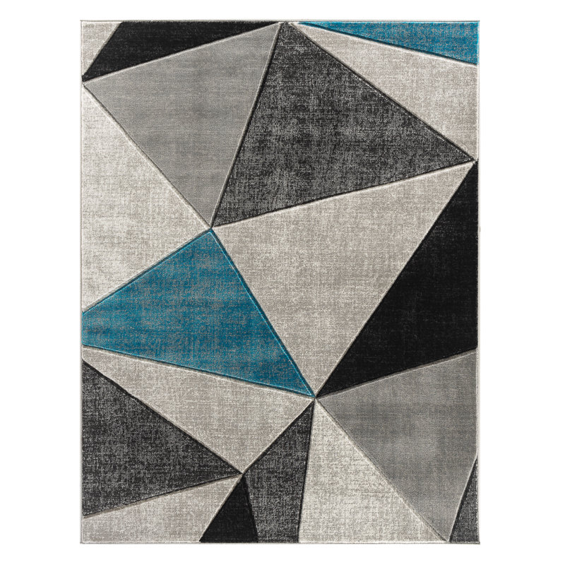 Amita Geometric Indoor Rug, Rectangle 5' x 7'