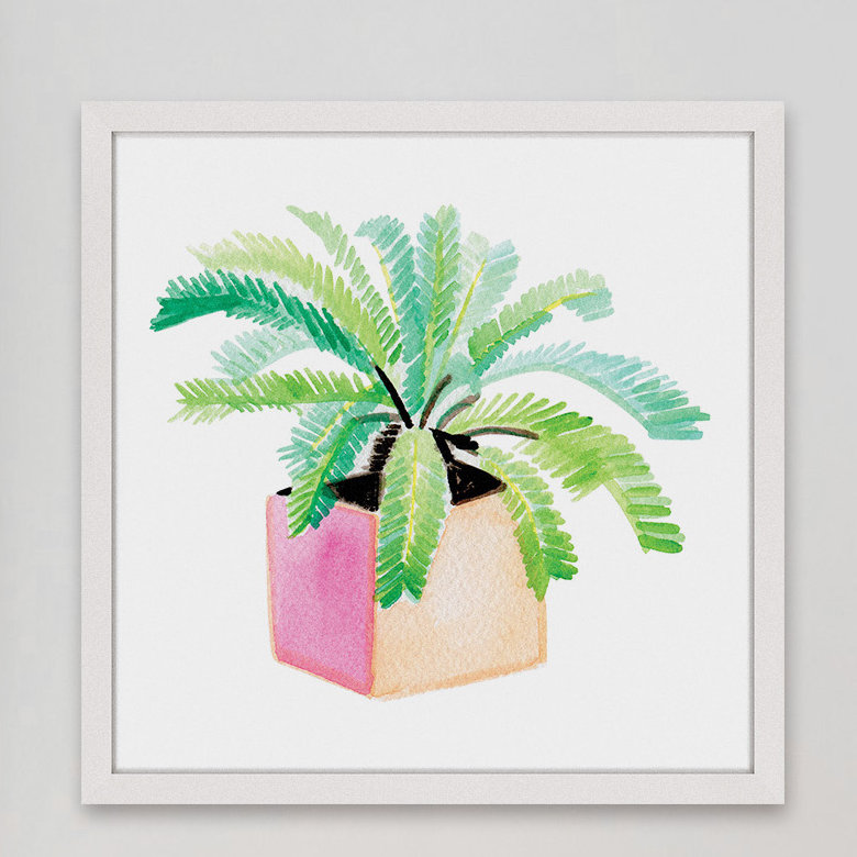 Molly Rosner - Single Picture Frame Painting, 51 cm H x 51 cm W x 3.81 cm D