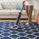 Abstract Machine Printed Shag Area Rug