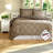 Reversible Hypoallergenic Bedding Set, Polyester Diamond Pattern For Family
