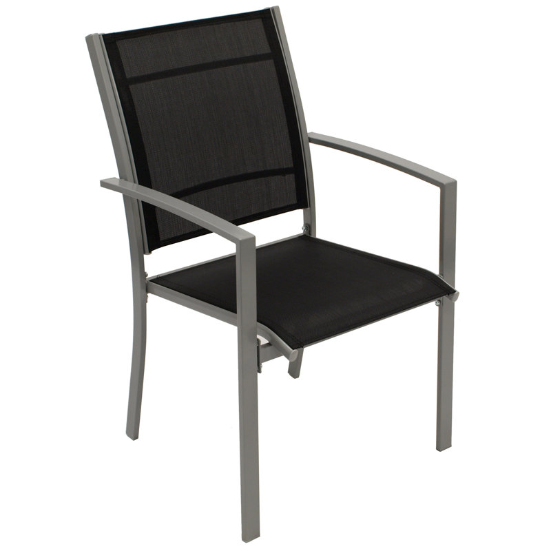Vreeland Stacking Patio Dining Armchair