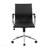 Black Modern Medium Back Executive Office Chair