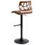 Swivel Upholstered Adjustable Height Counter Stool-186223936-186223939