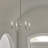Cassadee 4-Light Chrome Convertible Pendant