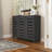 Alcester Lismore Shoe Storage Cabinet Up to 20 Pairs-1325860973