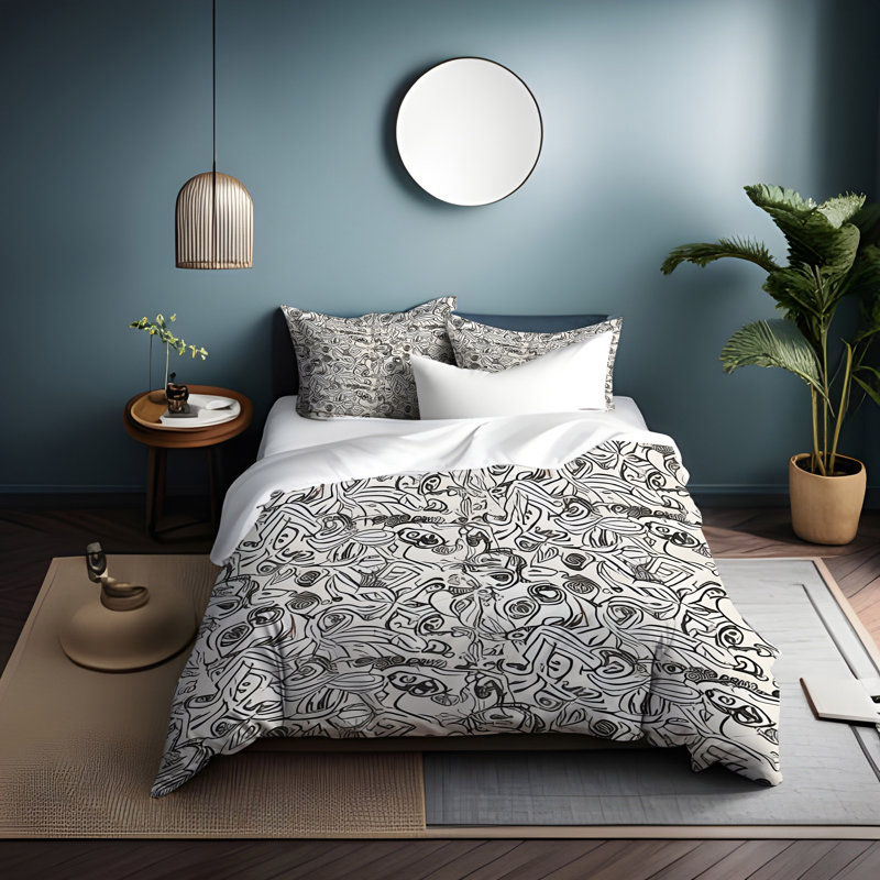 Literie , Housse de couette pour très grand lit et 2 très