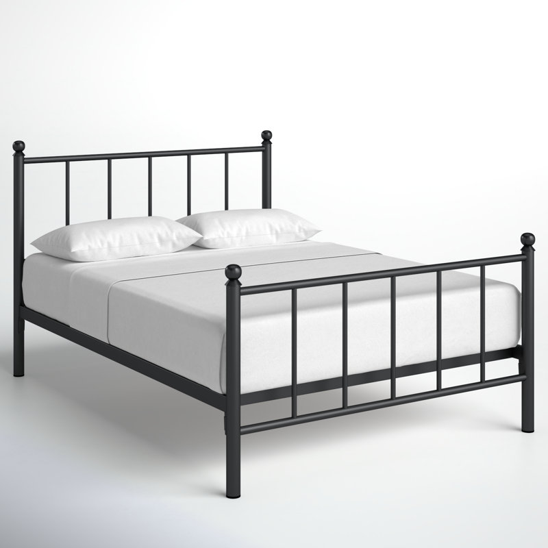 Edward Solid Wood Slat Bed, Queen