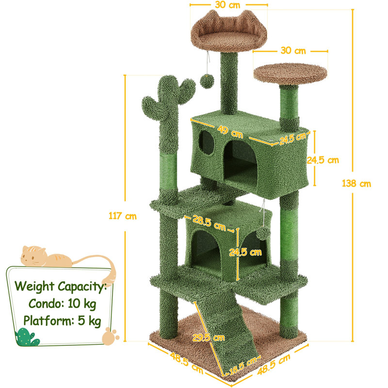 138cm H Cat Tree