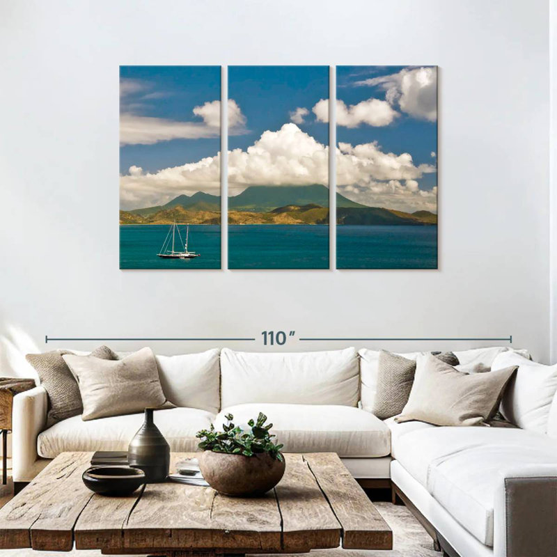 Rorry Nevis From Saint Kitts, 48" H x 74" W