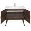 Meuble-lavabo simple 37 po avec plateau en quartz Garland