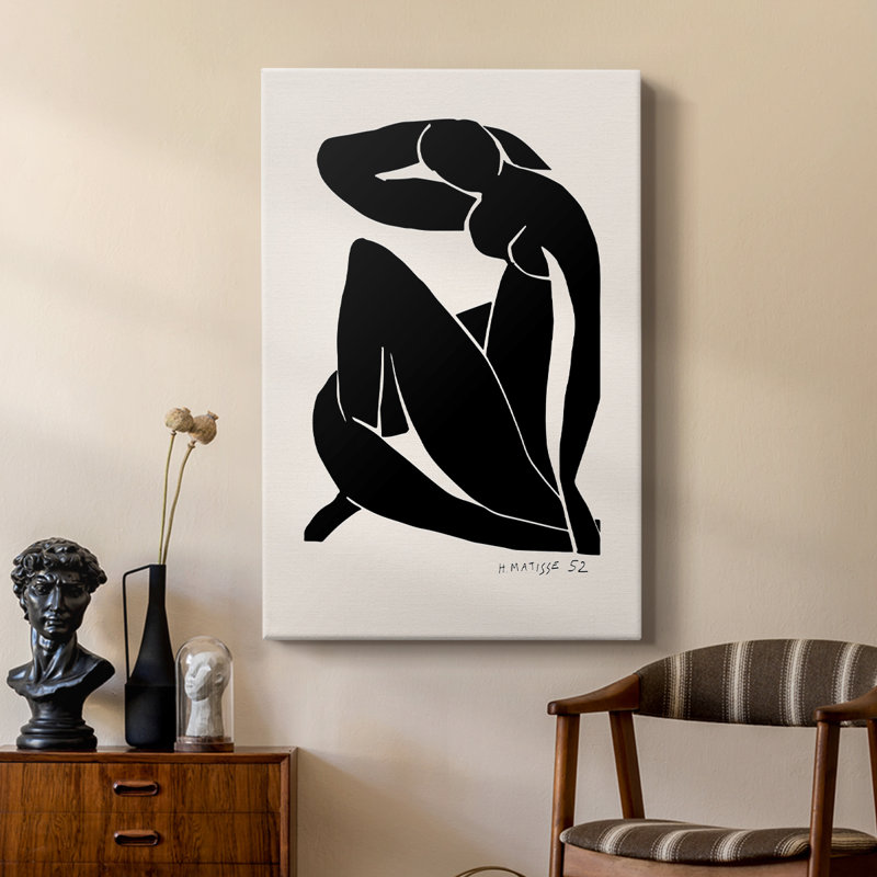 Matisse CCVII, reproduction encadrée - galerie Cavas sur mesure, H 18 po x l 12 po