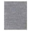 Tapis oriental 8 pi x 10 pi gris colombe, ton sur ton, moderne, noué à la main, 100% laine