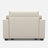 Knopp Velvet Comfort Rest Single Sofa-795805012
