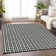 Premium Machine Washable Prisco Black Rug
