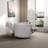 Lawson Swivel Glider Suede Recliner Chair