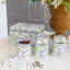 Laura Ashley Bread Bin and Set of 3 Canisters for Coffee/Sugar/Tea-124795924