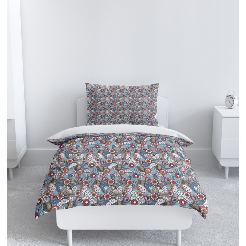 Abstract Duvet Cover, King Duvet Cover + 2 King Shams