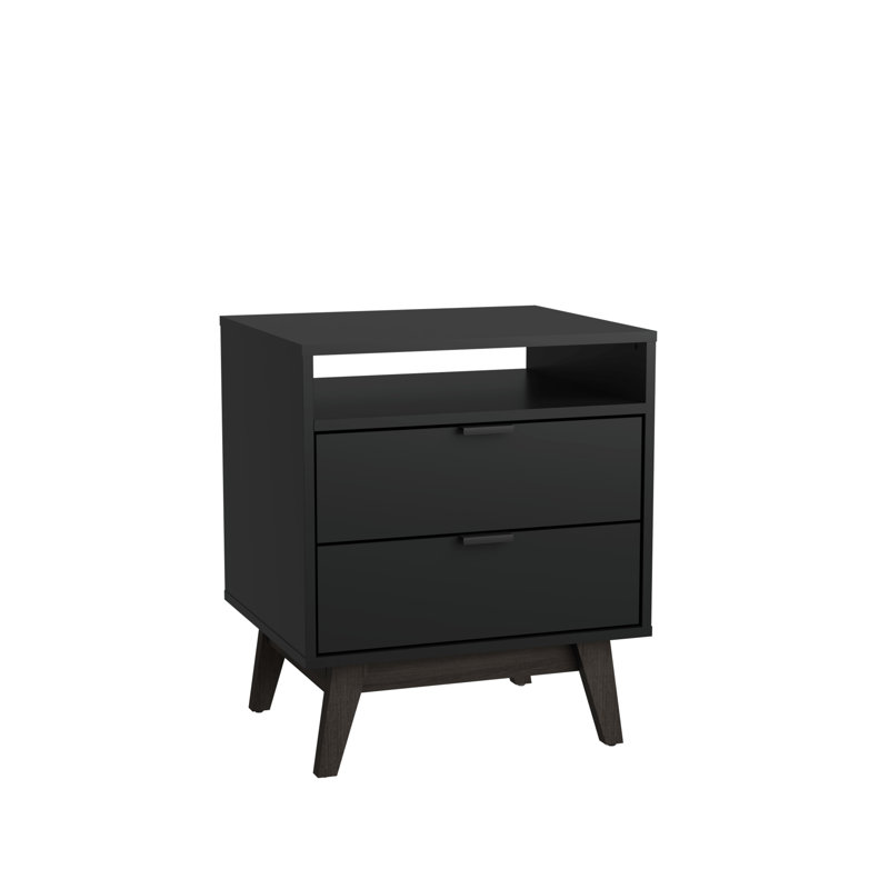 Table de chevet 2 tiroirs Hanford