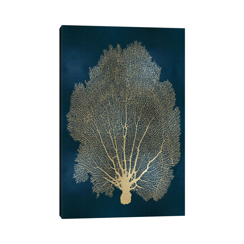 Sea Fan II by Melonie Miller - Print on Canvas, Wrapped Canvas, 66.04cm H x 45.72cm W x 3.81cm D