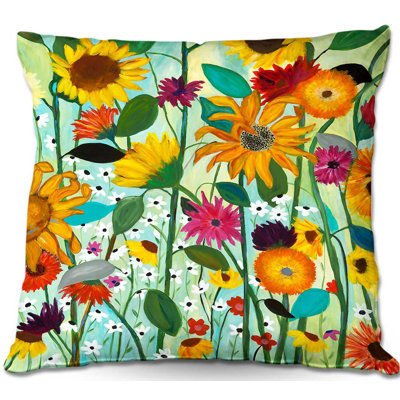 Sunflower Throw Pillow
