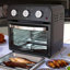 Four grille-pain à convection 12,5 pintes, multifonction 7-en-1, rôti, cuisson, gril, gril, rôtie, déshydrater, décongeler, acier inoxydable | Idée de cadeau