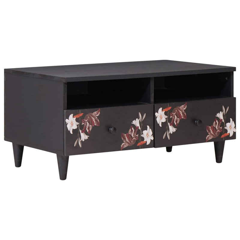 Solid Wood Coffee Table with Storage